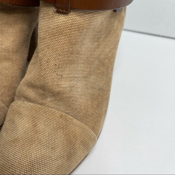 RAG & BONE Harrow Canvas Ankle Boots - Picture 12 of 13